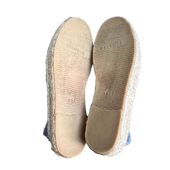 Soludos x Mary Matson Sunshine Embroidered Espadrilles 8.5 - Picture 6 of 6